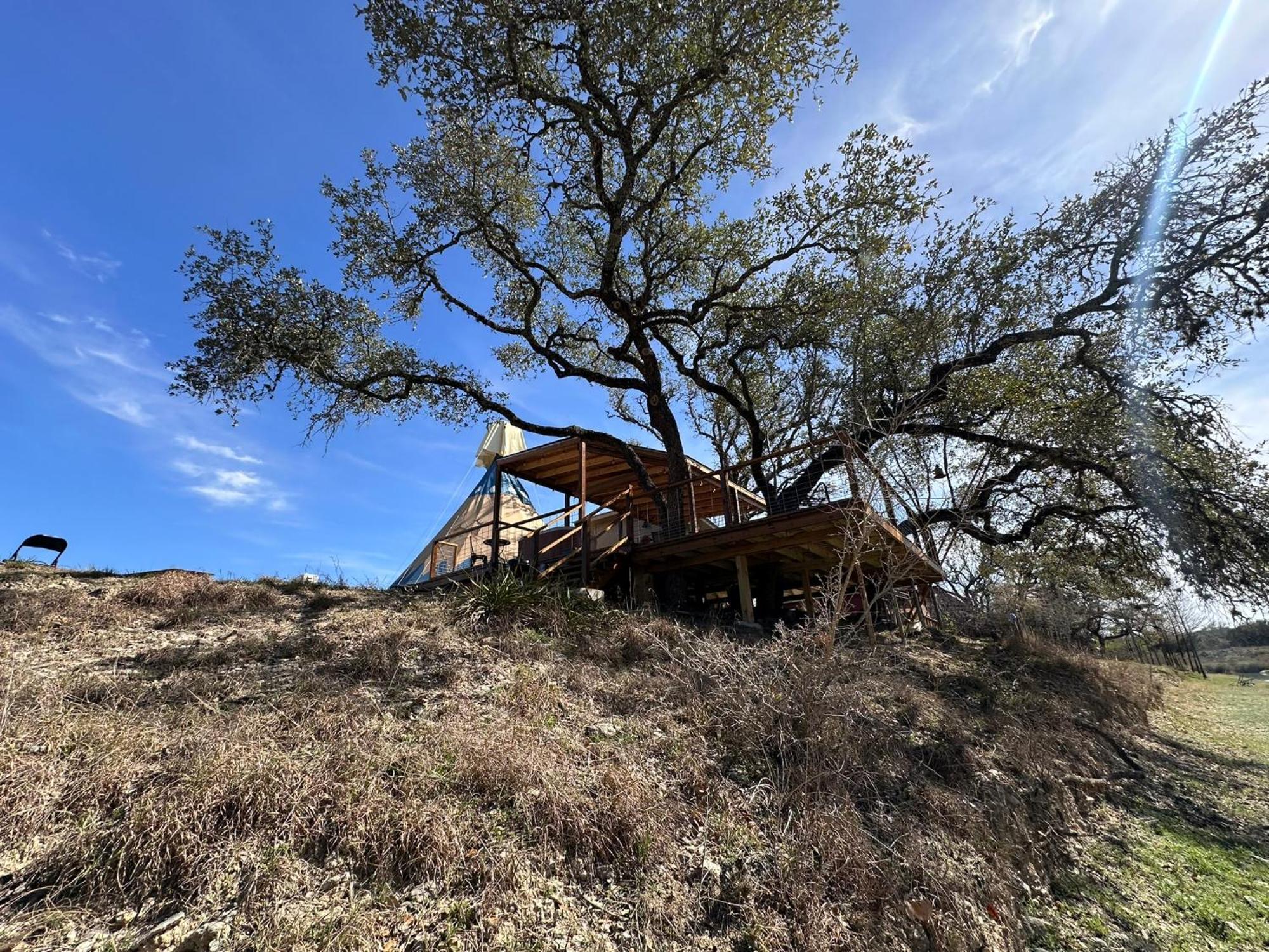 Bandera Stronghold - Cochise Tipi Exteriör bild